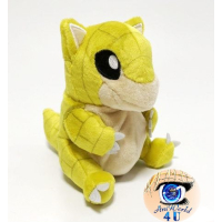 Pokemon plush Sandshrew 13cm (long), Authentic Pokemon Center Pokemon fit / sitting cutie